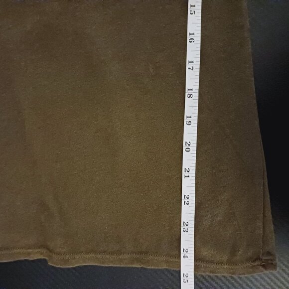 NEW‎ Chaser Women's Military Green Cotton Strappy Tie Back Tank Top XS - Picture 13 of 13